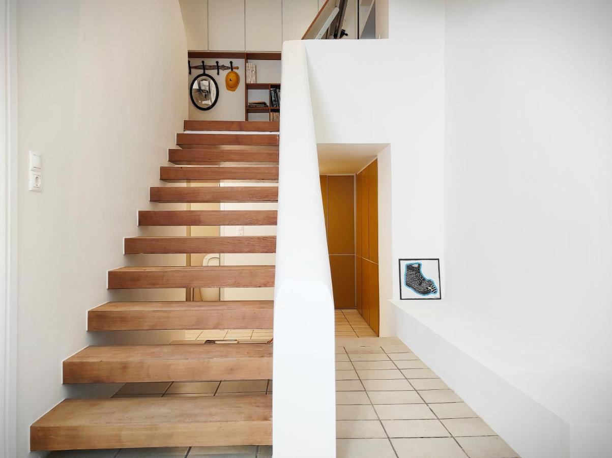 Αρχιτεκτονικό Loft Με Ιδιωτικό Κήπο Apartment Heraklion  Bagian luar foto